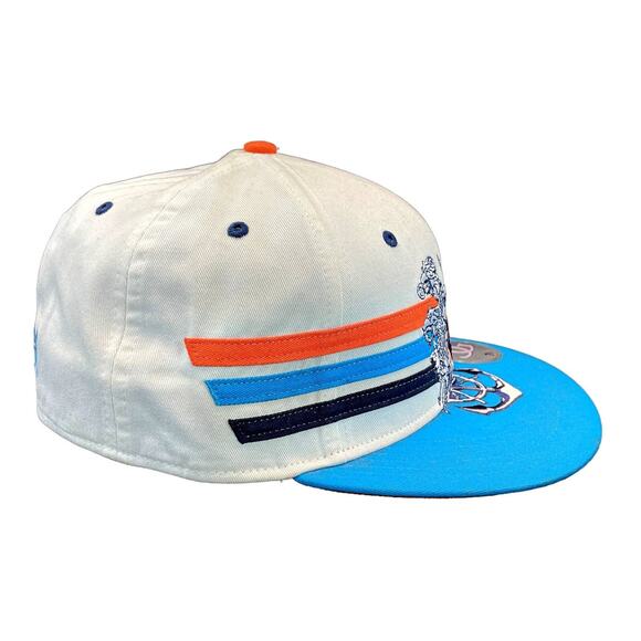 COOGI White and Blue Hat with Orange Accents - Picture 5 of 9